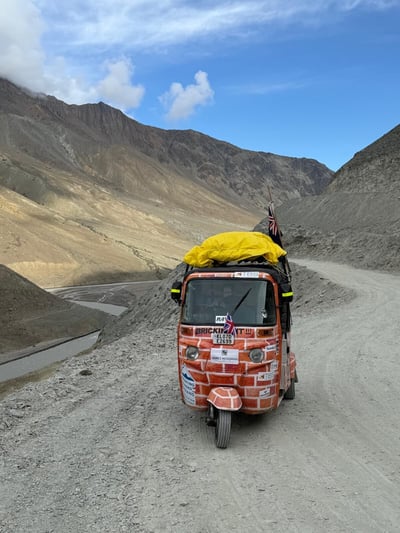 Himalayan rickshaw challenge for wounded veterans - rickshaw