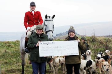 Boxing Day presentation marks success of Dartmoor rural fundraiser