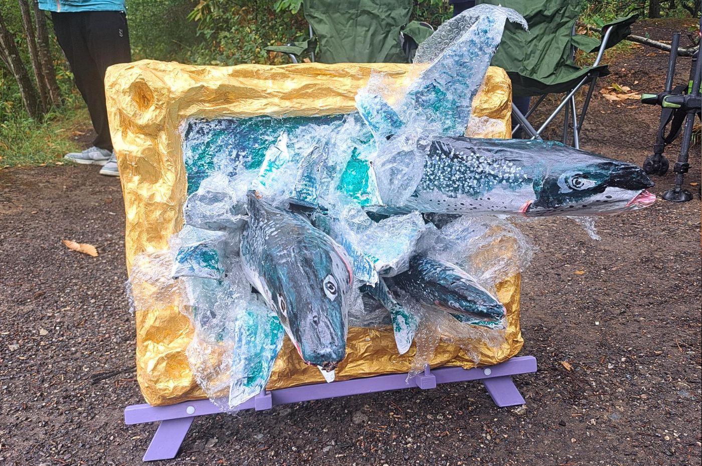 art work fishing Choice Support F4S