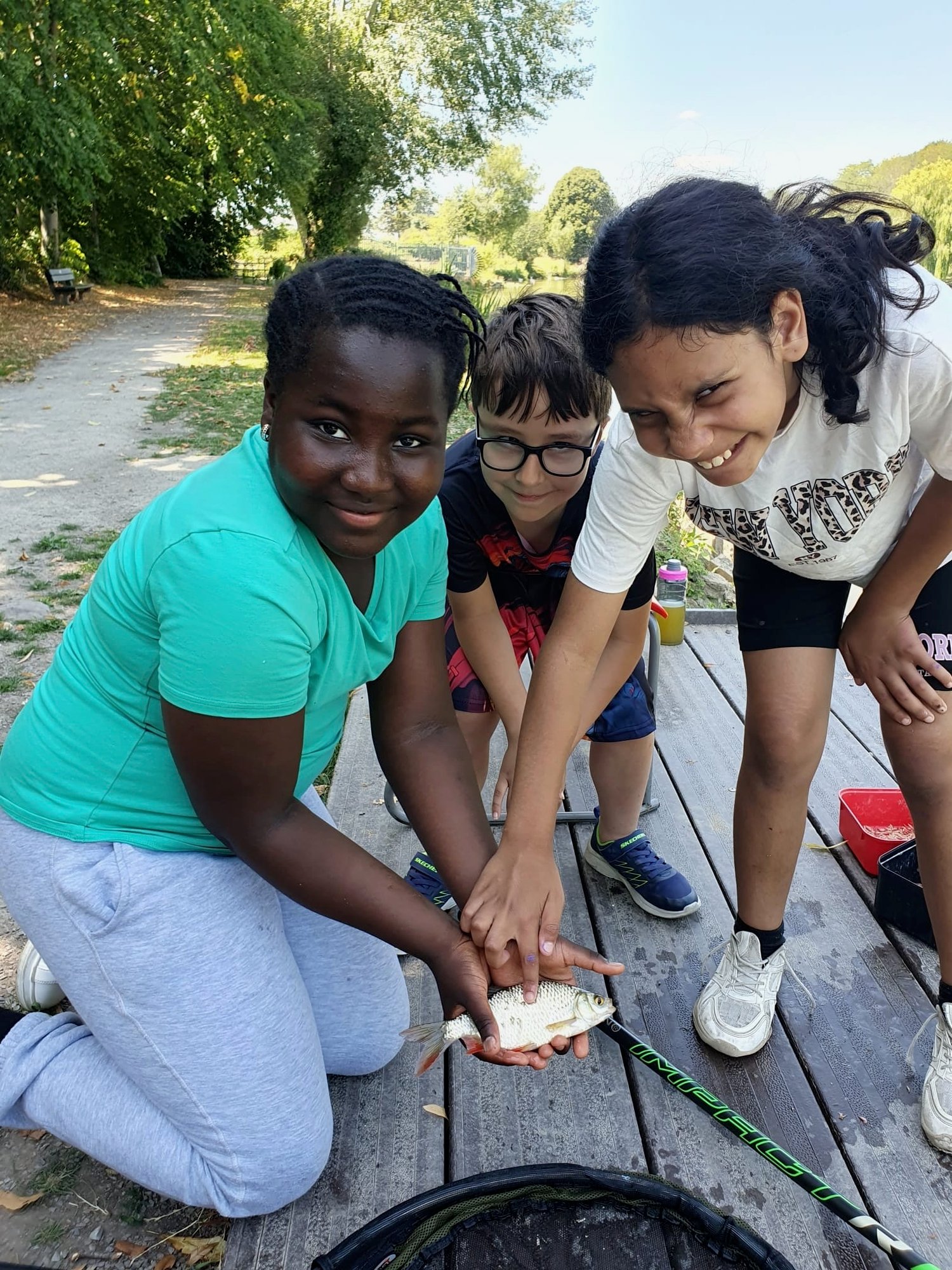 Fishing for schools outside