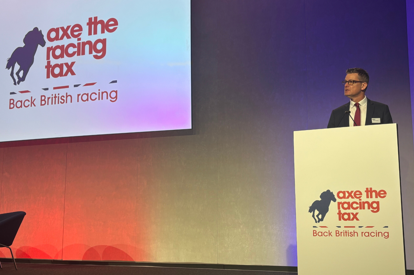 British horse racing stages Westminster protest