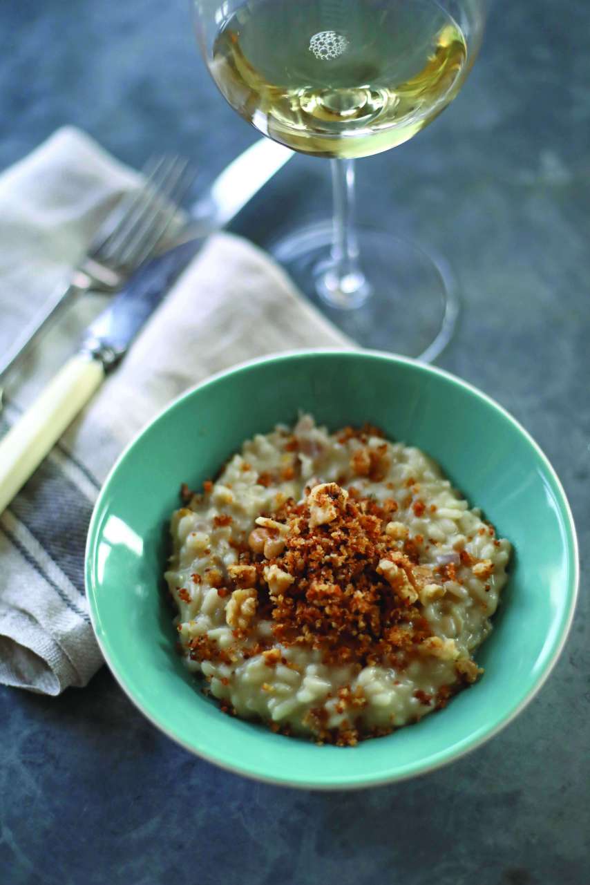 Pheasant and Jerusalem Artichoke Risotto