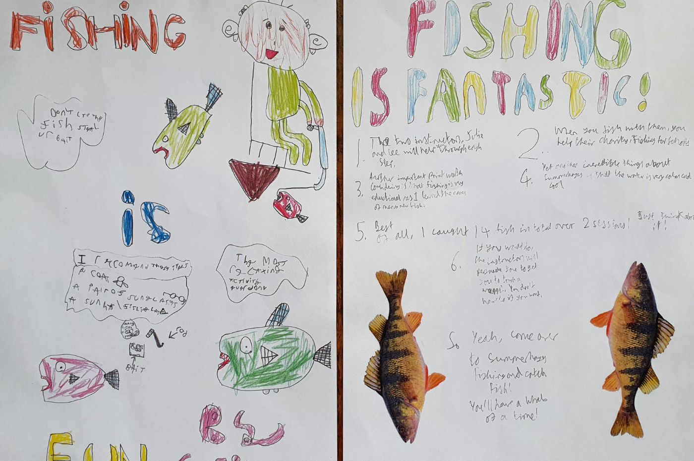 Quiet on the surface, busy underneath — that’s life behind the scenes at Fishing for Schools